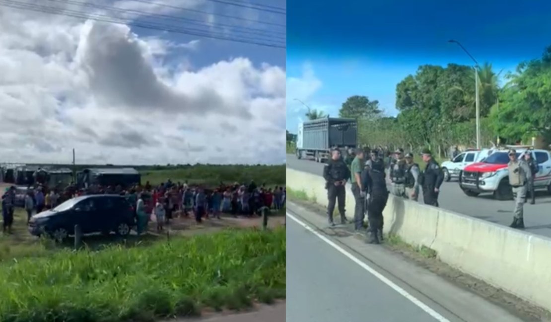 Reintegração de posse em fazenda de Arapiraca é suspensa após mobilização policial