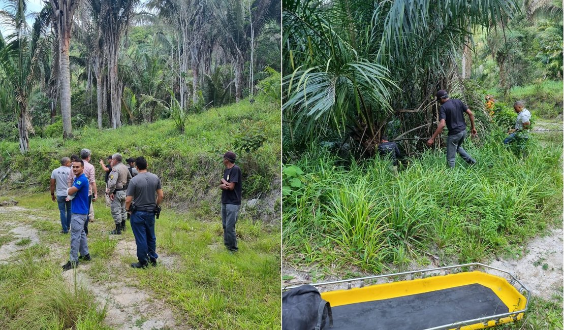 Homem é encontrado morto em mata de Rio Largo com sinais de execução