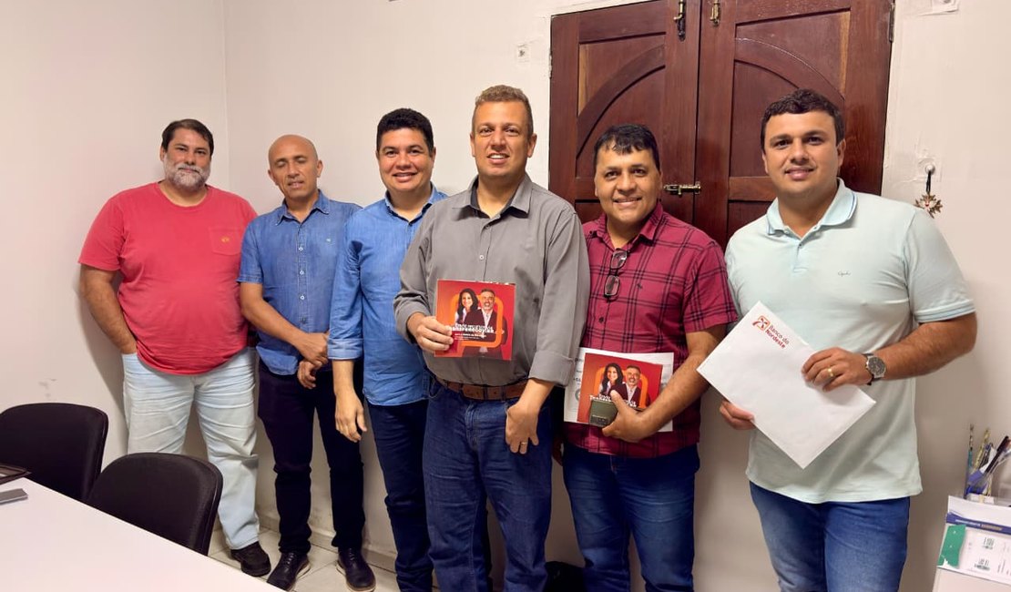 Prefeito de Bebeto Barros firma parceria com Banco do Nordeste em Girau do Ponciano