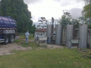 Casal paralisa sistema de Passo de Camaragibe para melhoria operacional
