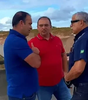 Duplicação da BR-101 avança em Junqueiro e prefeito acompanha obras de perto