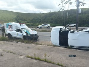 Colisão envolvendo ambulância de Maragogi deixa vítima fatal na rodovia AL-105