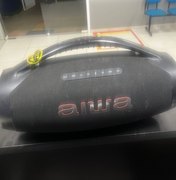 Homem incomoda vizinhança com som e aparelho é apreendido em Colônia Leopoldina