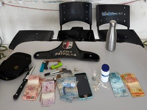 Homem é preso com quantidade crack no bairro Primavera, em Arapiraca