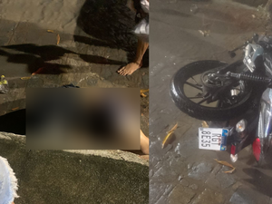 Motociclista morre após se envolver em acidente no conjunto Cleto Marques Luz, em Maceió