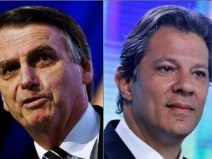 Se eleição fosse hoje, Haddad venceria Bolsonaro por 42% a 36%