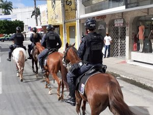 Covid 19: Cavalaria do 3º BPM atua nas barreiras sanitárias instaladas em Arapiraca