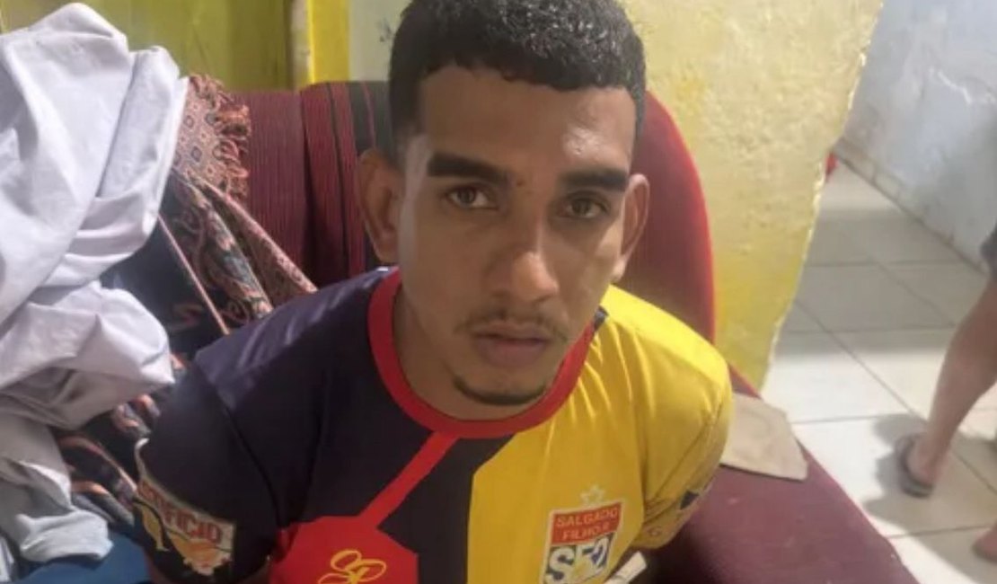 Suspeito de assalto a hamburgueria no Antares é preso com arma que pode ter sido usada no crime