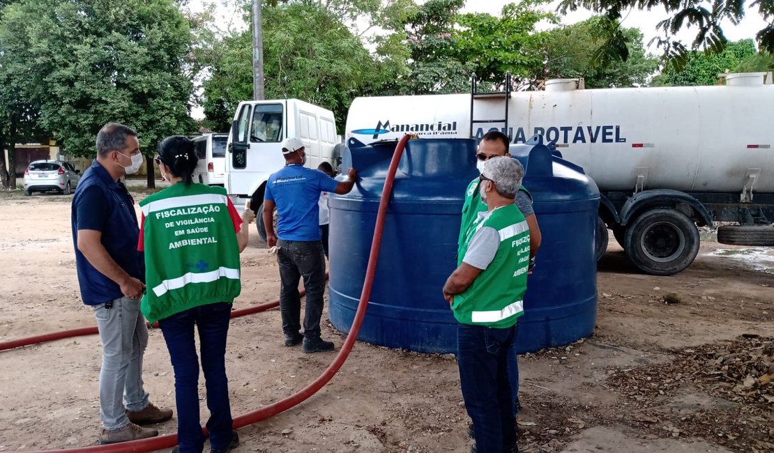 Vigilância Ambiental constata diversas irregularidades no fornecimento de água da BRK