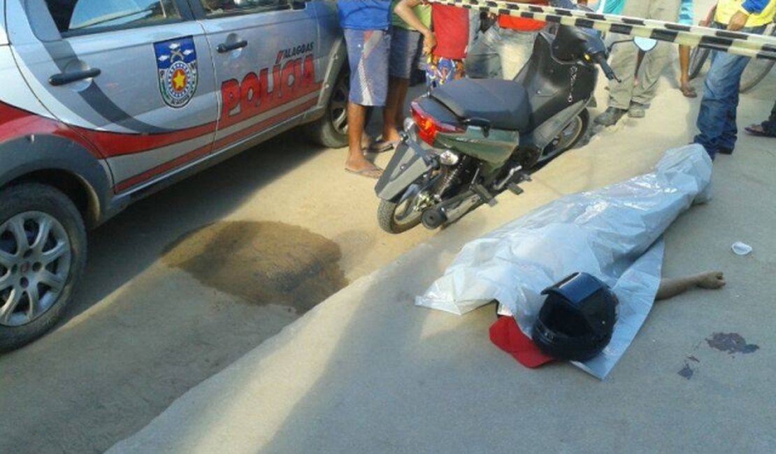 Em Arapiraca, na tentativa de roubar moto bandidos matam trabalhador