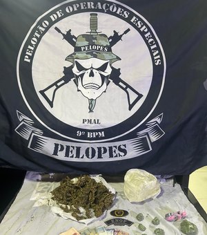 Polícia Militar apreende 32 quilos de drogas e 26 armas de fogo durante uma semana