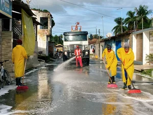 Prefeitura do Pilar inicia operação de limpeza e higienização nos bairros