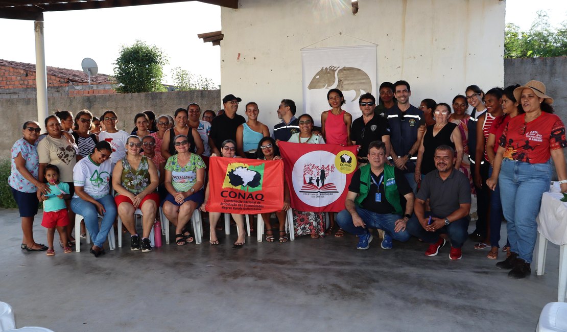 Visita da FPI à comunidade quilombola aponta desafios ambientais com prática tradicional