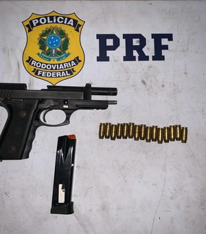 Dois homens são presos pela Polícia Rodoviária Federal em Alagoas