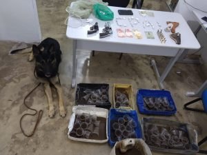 Dupla é presa por posse de drogas e porte ilegal de arma de fogo