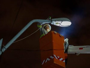 Orla de Maceió recebe mutirão de iluminação nesta quarta-feira (07)