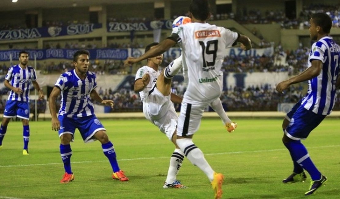 ASA tem vantagem contra CSA nas partidas oficiais desde 2000