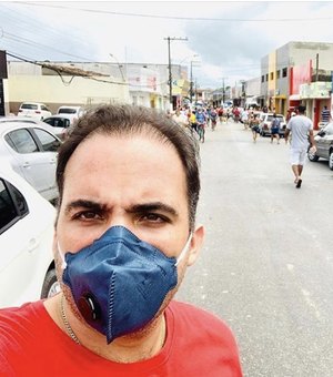 Renato Filho se afasta da prefeitura do Pilar para cuidar dos pais infectados com Covid-19