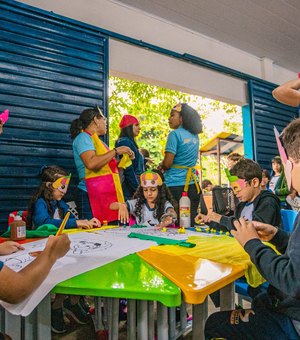 Escola de Campo recebe estudantes com atividades lúdicas em alusão ao Dia do Folclore