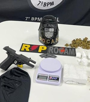 Operações da PM resultam na apreensão de mais de 40 kg de drogas e 28 armas em uma semana