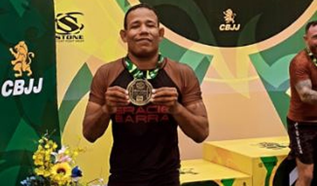 Alexandre Negão fica em 3º lugar no Brasileiro de Jiu-Jitsu sem kimono no RJ