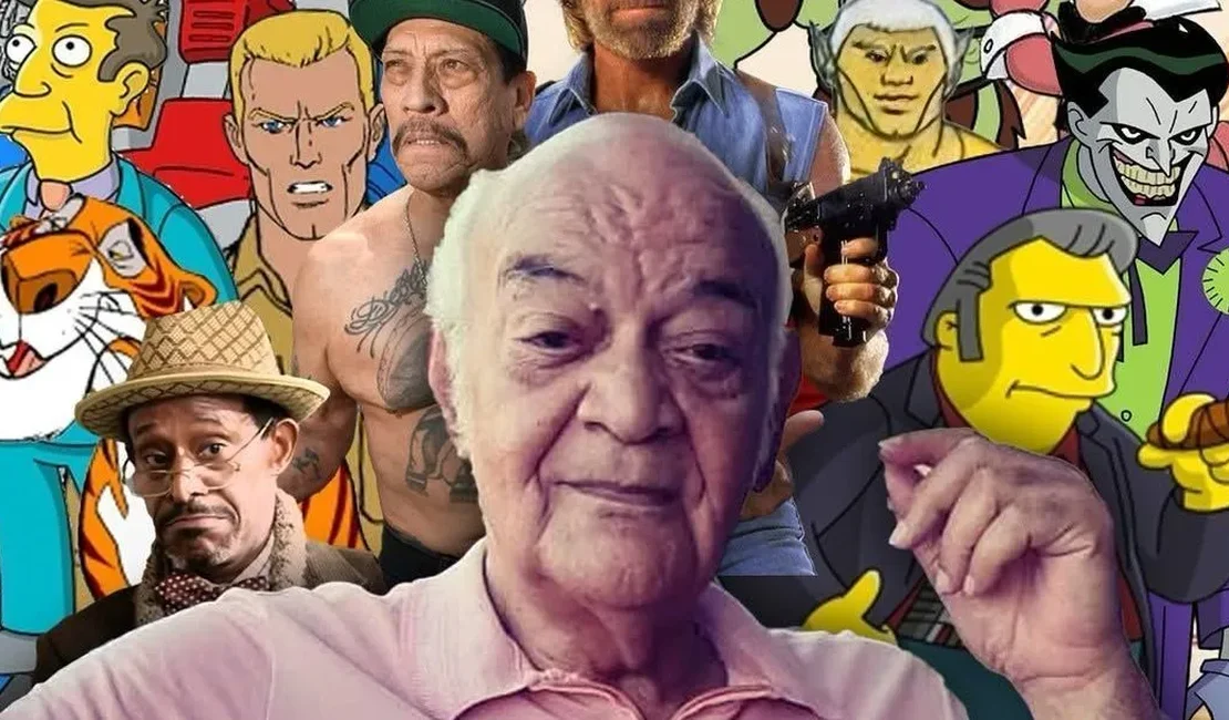 Morre aos 83 anos o dublador José Santana, voz brasileira de Chuck Norris e personagens de “Os Simpsons”