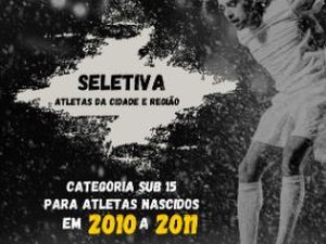 ASA promove seletiva para categoria Sub-15 no próximo domingo (06)