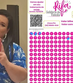 Estudante de jornalismo realiza rifa solidária para custear tratamento de saúde em Arapiraca