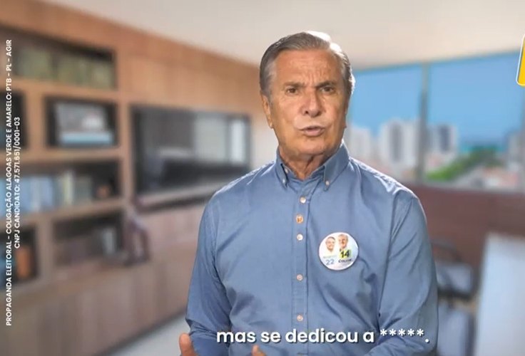 Em vídeo para guia eleitoral, Collor acirra críticas a Cunha, de olho no 2º turno