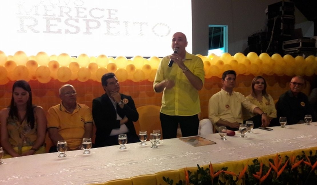 Convenção do PR apresenta Nen e Rubinho candidatos a prefeito e vice de Olho D´água das Flores-AL