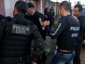 Polícia deflagra megaoperação de combate à criminalidade em Maceió e cidades do interior