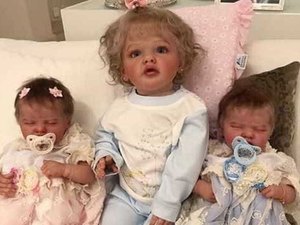 Roberto Justus divulga fotos de bonecas da filha e assusta seguidores