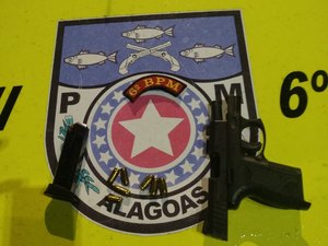 Homem é preso com arma de fogo em São Luís do Quitunde