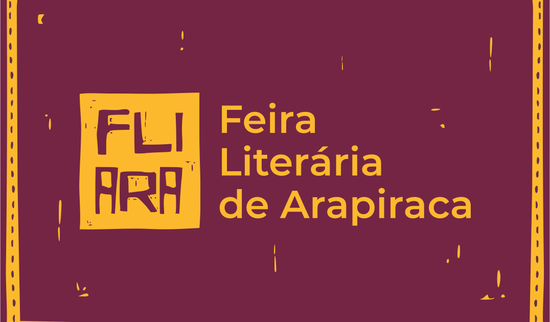 Feira Literária de Arapiraca abre chamamento para voluntários