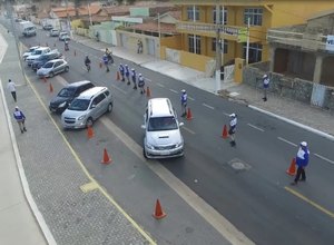 Equipamento aéreo ajuda BPTran nas operações da Lei Seca