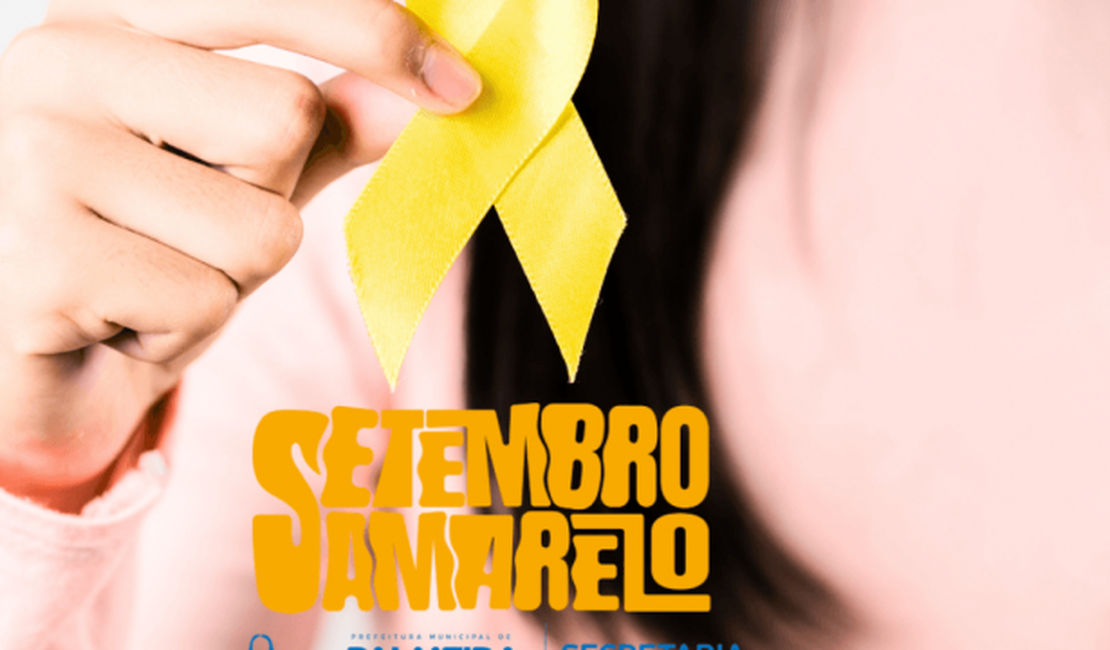 Setembro Amarelo: Unidades de Saúde promovem ações de prevenção ao suicídio em Palmeira