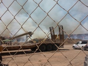 Grande incêndio atinge depósito da GranBio