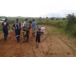 Motociclista sofre acidente durante treino de motocross em Arapiraca