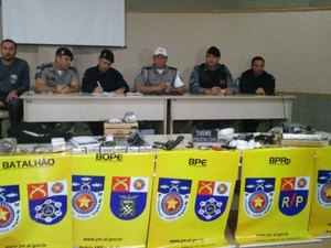 Polícia prende treze e um morre durante operação em Maceió