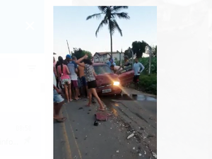 [Vídeo] Colisão frontal entre  veículos deixa dois feridos em Craíbas