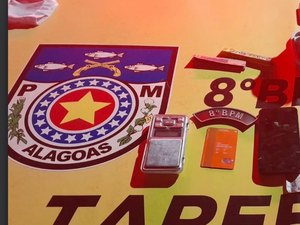 PM apreende drogas e medicamento de uso controlado no interior de Alagoas