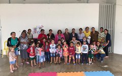 Comemoração do Dia dos Avós em Centro de Educação de Girau de Ponciano 
