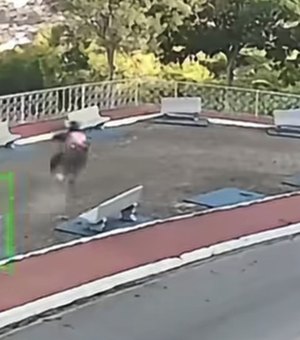 Motociclista fica em estado grave após acidente na Serra do Goiti, em Palmeira dos Índios