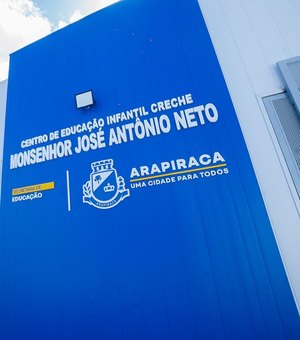 Nova creche de Arapiraca transforma realidade do bairro Padre Antônio Lima