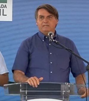 Bolsonaro inaugura obra em Piranhas e anuncia R$ 14,8 milhões para o Canal do Sertão