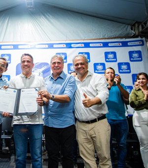 Governo de Alagoas entrega obras de pavimentação e autoriza relocação do Cisp em Messias