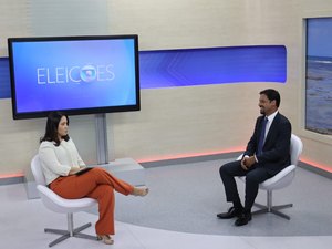 Rodrigo Cunha participa de sabatina na televisão e dispara: faço política jogando limpo