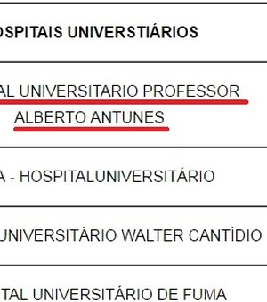 Hospital Universitário recebe cerca de R$ 80 mil para ampliação e qualificação de atendimento