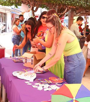 Prefeitura de Lagoa da Canoa realiza blitz educativa com o objetivo de combater o assédio sexual