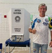 Após votar, Cabo Bebeto destaca liberdade de escolha dos eleitores